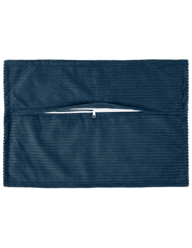 Federa 6 pz HOUTEN Blu navy 30 x 50 cm corduroy