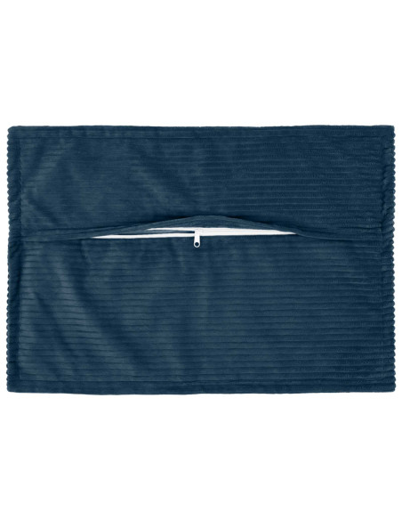 Federa 6 pz HOUTEN Blu navy 30 x 50 cm corduroy