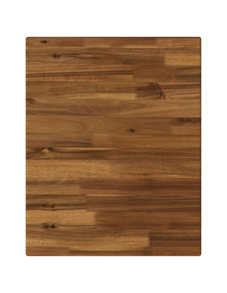 Piano del Tavolo Rettangolare 90 x 50 x 3,5 cm Quadrato