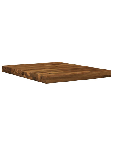 Piano del Tavolo Rettangolare 90 x 50 x 3,5 cm Quadrato