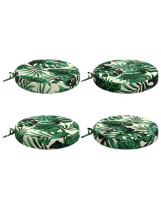 Cuscini per Sedia in 4 Pezzi SOEST 4 pz 100% Poliestere