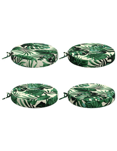 Cuscini per Sedia in 4 Pezzi SOEST 4 pz 100% Poliestere