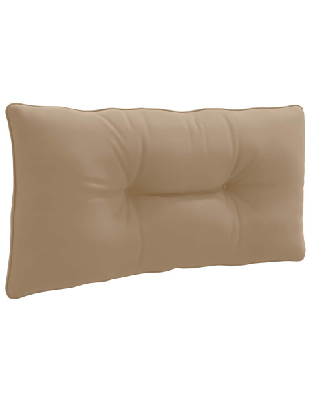 Cuscino per schienale PUTTEN 100% Poliestere Tortora