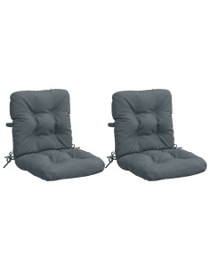 Cuscini per Sedia Alta in 2 Pezzi VIANEN 2 pcs 100% Poliestere