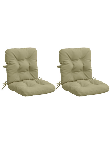 Cuscini per Sedia Alta in 2 Pezzi VIANEN 2 pcs 100% Poliestere