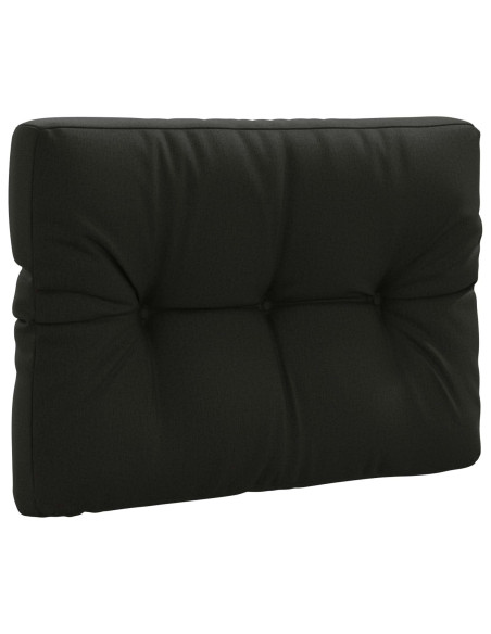 Cuscino per schienale di pallet VIANEN 100% Poliestere Nero