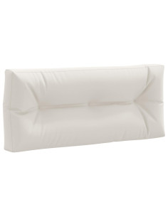 Cuscino per schienale di pallet VIANEN 100% Poliestere Bianco
