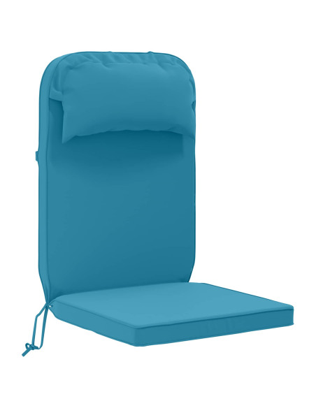 Cuscino per Lounger Sole 100% Poliestere Azzurro