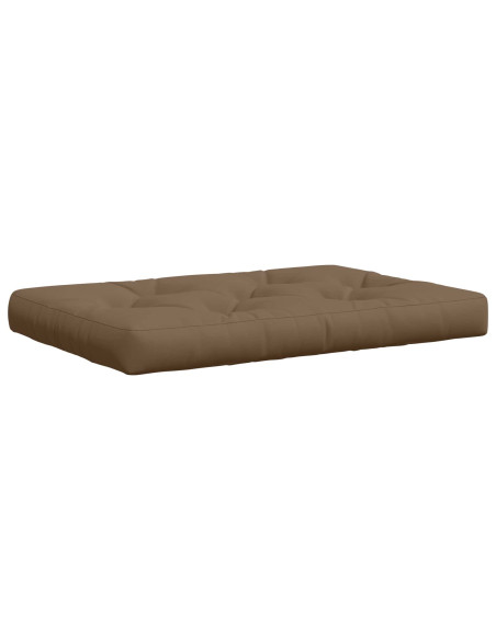 Cuscino per Pallet VIANEN 100% Poliestere Tortora