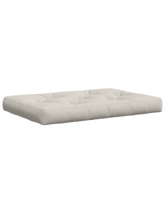 Cuscino per Pallet VIANEN 100% Poliestere Bianco