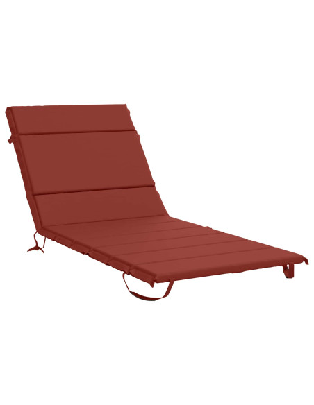 Cuscino per Lettino GEMERT 100% Poliestere Rosso