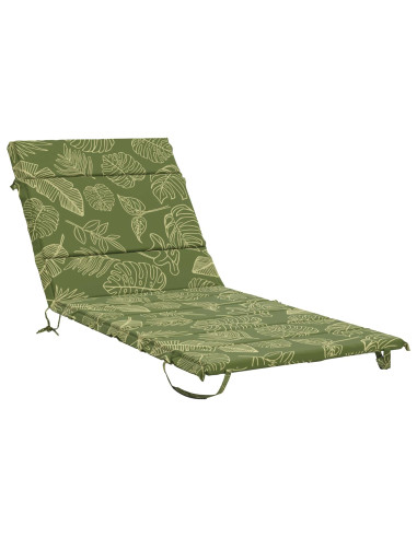 Cuscino per Lettino GEMERT 100% Poliestere Design a foglia
