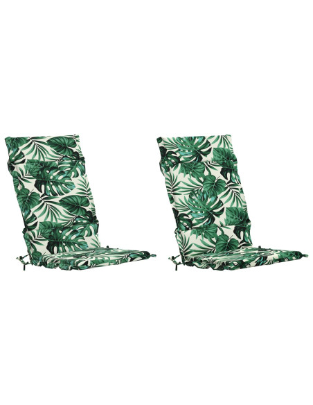 Cuscini per Sedia Alta in 2 Pezzi GEMERT 2 pcs 100% Poliestere