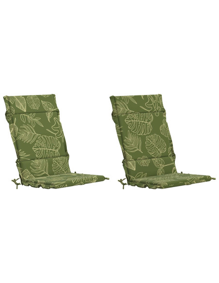Cuscini per Sedia Alta in 2 Pezzi GEMERT 2 pcs 100% Poliestere