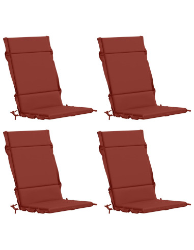 Cuscini per Sedia Alta in 4 Pezzi GEMERT 4 pcs 100% Poliestere