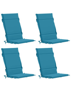 Cuscini per Sedia Alta in 4 Pezzi GEMERT 4 pcs 100% Poliestere