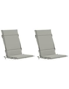 Cuscini per Sedia Alta in 2 Pezzi GEMERT 2 pcs 100% Poliestere