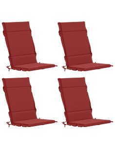 Cuscini per Sedia Alta in 4 Pezzi GEMERT 4 pcs 100% Poliestere