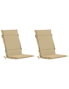 Cuscini per Sedia Alta in 2 Pezzi GEMERT 2 pcs 100% Poliestere