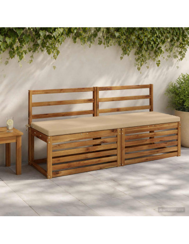 Cuscino per panchina SOEST 100% Poliestere Beige