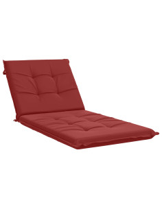 Cuscino per Lettino GEMERT 100% Poliestere Rosso Vino