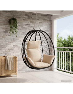 Cuscino Adirondack PUTTEN 100% Poliestere Crema 2