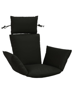 Cuscino Adirondack PUTTEN 100% Poliestere Nero 60 x 145 x 10 cm