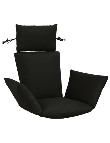Cuscino Adirondack PUTTEN 100% Poliestere Nero 60 x 145 x 10 cm