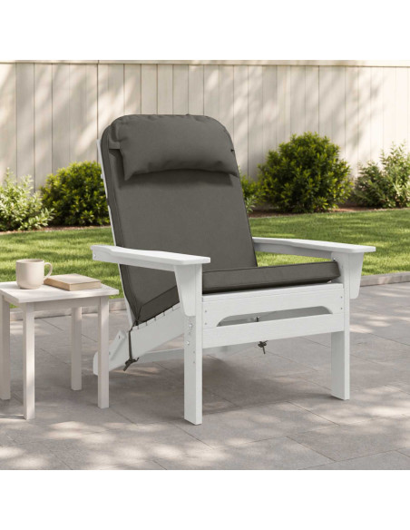 Cuscino per Lounger Sole 100% Poliestere Grigio 55 x 124 x 5 cm
