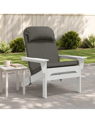 Cuscino per Lounger Sole 100% Poliestere Grigio 55 x 124 x 5 cm