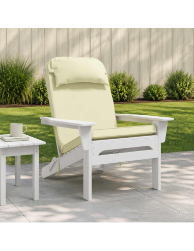 Cuscino per Lounger Sole 100% Poliestere Crema 55 x 124 x 5 cm
