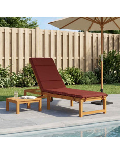 Cuscino per Lettino GEMERT 100% Poliestere Rosso 2