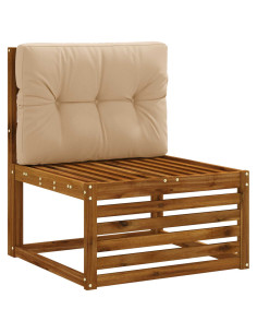 Cuscino per schienale di pallet VIANEN 100% Poliestere Sabbia 2