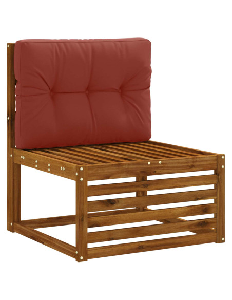 Cuscino per schienale di pallet VIANEN 100% Poliestere Rosso