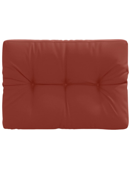 Cuscino per schienale di pallet VIANEN 100% Poliestere Rosso
