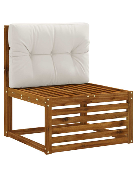 Cuscino per schienale di pallet VIANEN 100% Poliestere Bianco