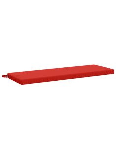 Cuscino per panchina SOEST 100% Poliestere Rosso 2