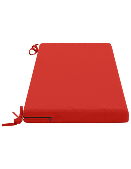 Cuscino per panchina SOEST 100% Poliestere Rosso