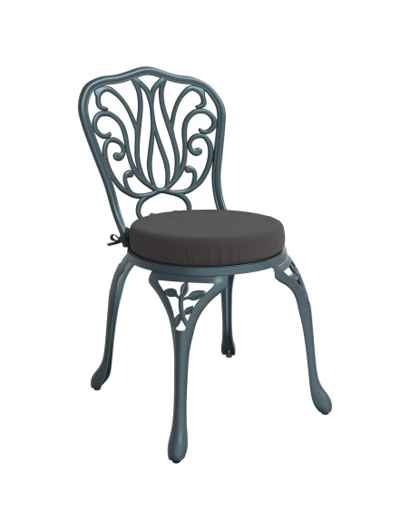 Cuscini per Sedia in 4 Pezzi SOEST 4 pz 100% Poliestere