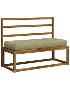 Cuscino per Pallet VIANEN 100% Poliestere Verde chiaro 2