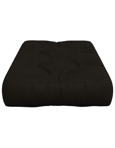 Cuscino per Pallet VIANEN 100% Poliestere Nero 120 x 40 x 12 cm