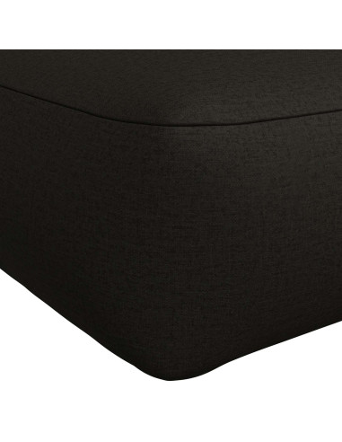Cuscino per Pallet VIANEN 100% Poliestere Nero 120 x 40 x 12 cm