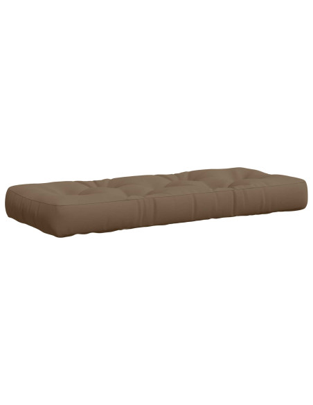 Cuscino per Pallet VIANEN 100% Poliestere Tortora