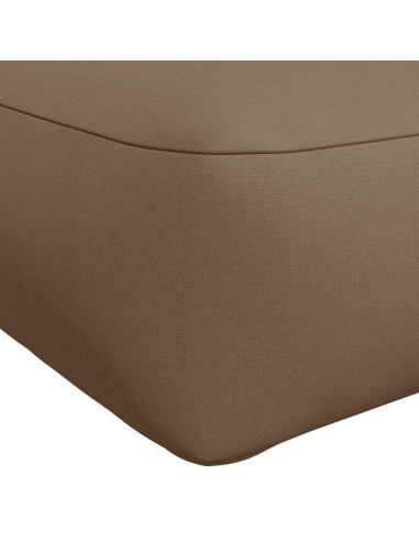 Cuscino per Pallet VIANEN 100% Poliestere Tortora