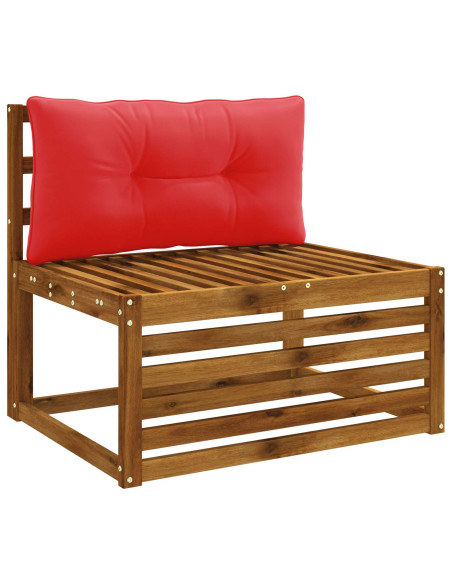 Cuscino per schienale PUTTEN 100% Poliestere Rosso