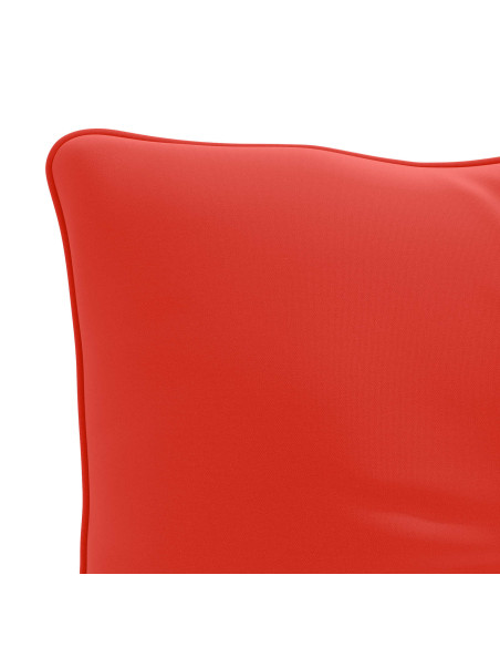 Cuscino per schienale PUTTEN 100% Poliestere Rosso