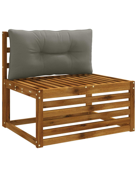 Cuscino per schienale PUTTEN 100% Poliestere Grigio