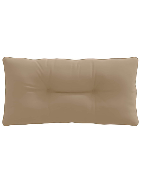 Cuscino per schienale PUTTEN 100% Poliestere Tortora