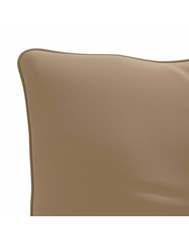 Cuscino per schienale PUTTEN 100% Poliestere Tortora