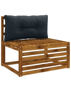 Cuscino per schienale PUTTEN 100% Poliestere Blu Scuro 2